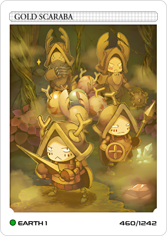 GOLD SCARABA