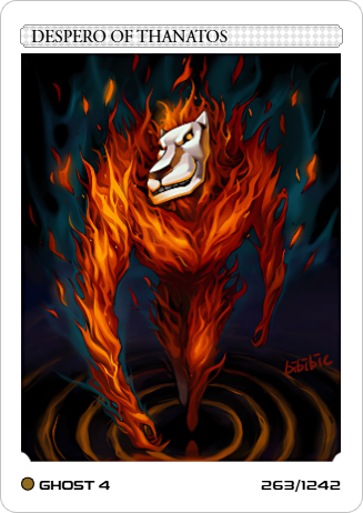 Carta Despero de Thanatos