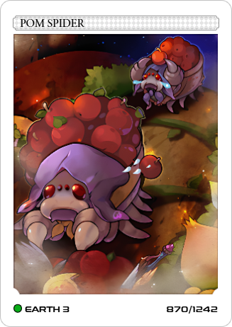 Carta Aranha Pom
