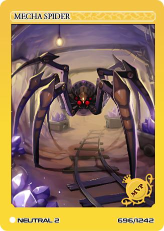 Carta Aranha Mecânica