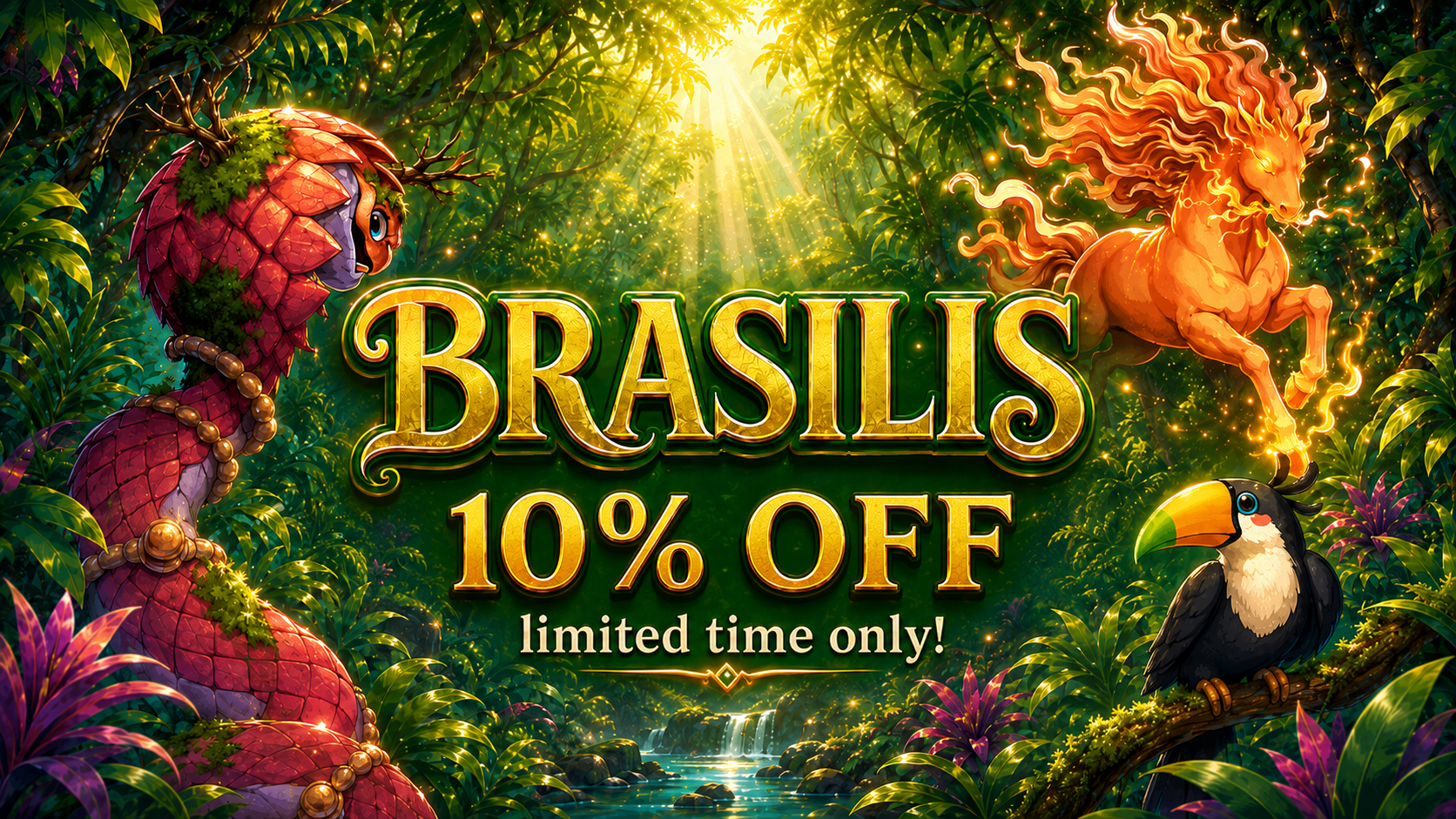Brasilis Cards Promotion: 10% Off