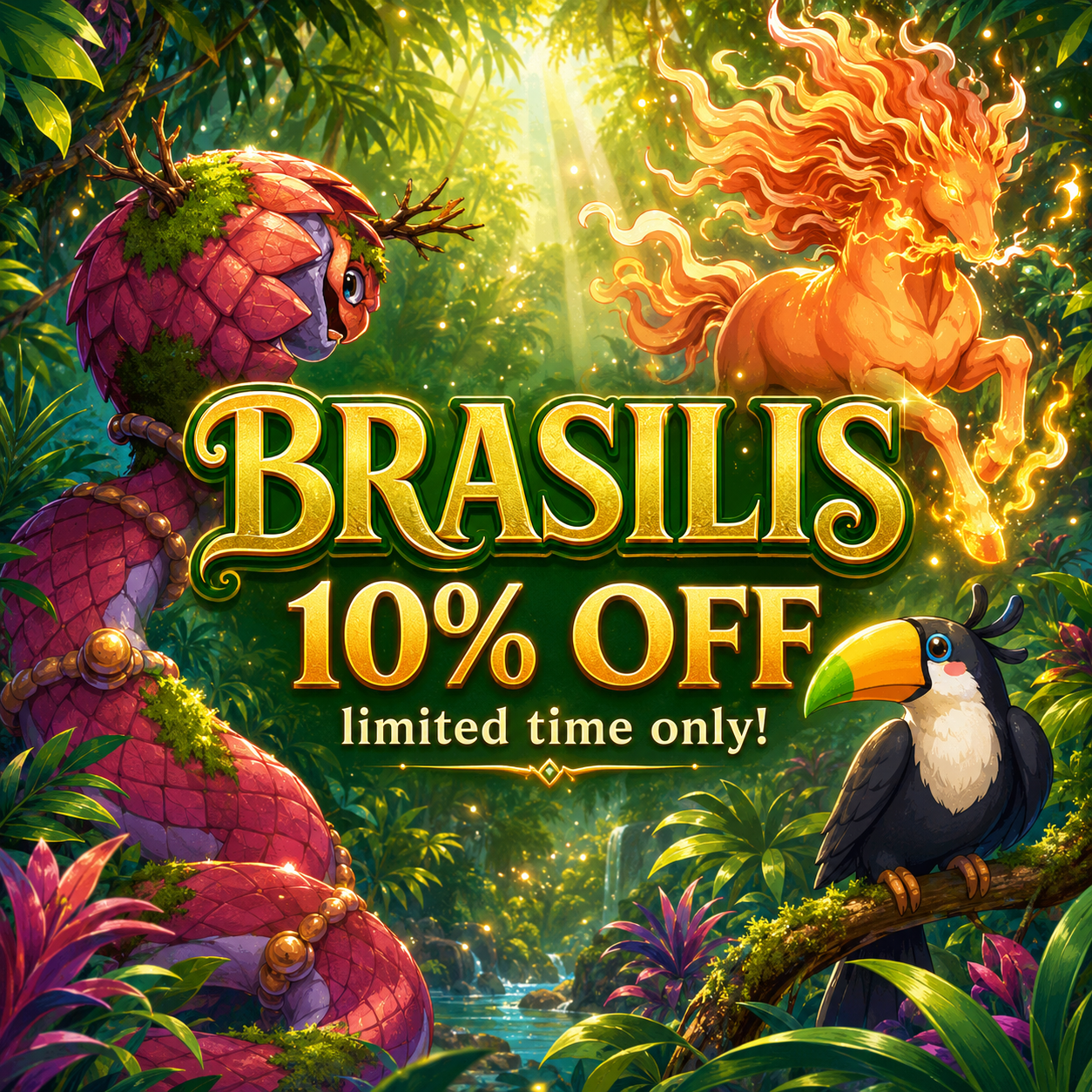 Brasilis 10% off